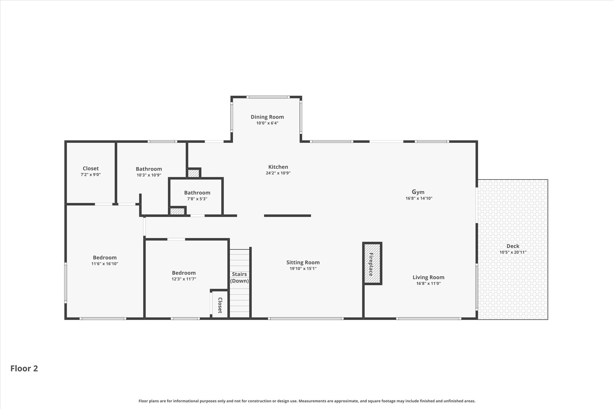Floor 2 plan for 32 Rayton Road
